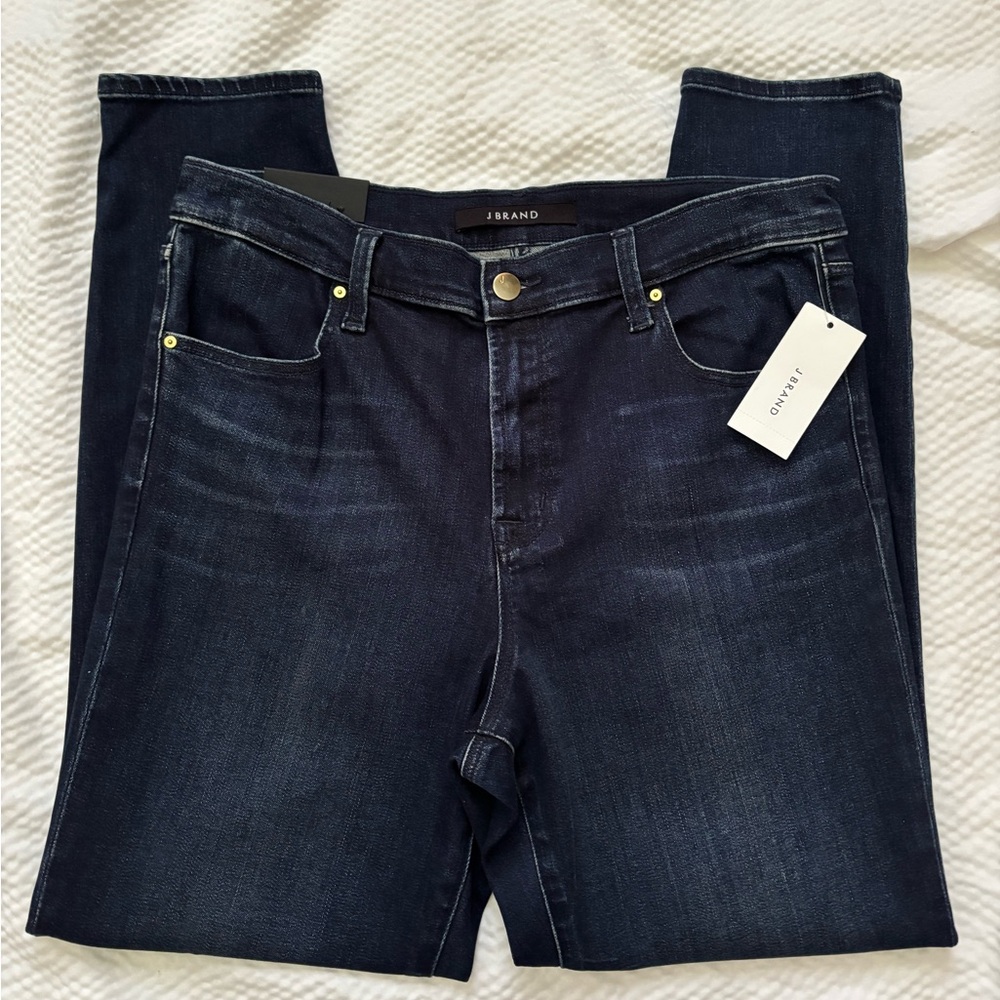 J Brand Alana High Rise Cropped Skinny Jeans